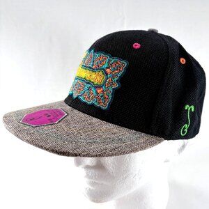 Grassroots California Hemp & Satin Premium Fitted Mens Hat Sz 7 3/8